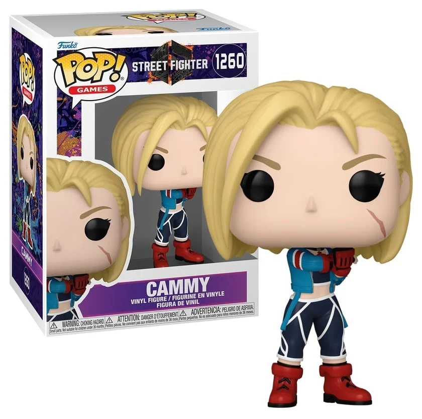 Street Fighter 6 POP! Games Vinyl Figure Cammy 9 cm